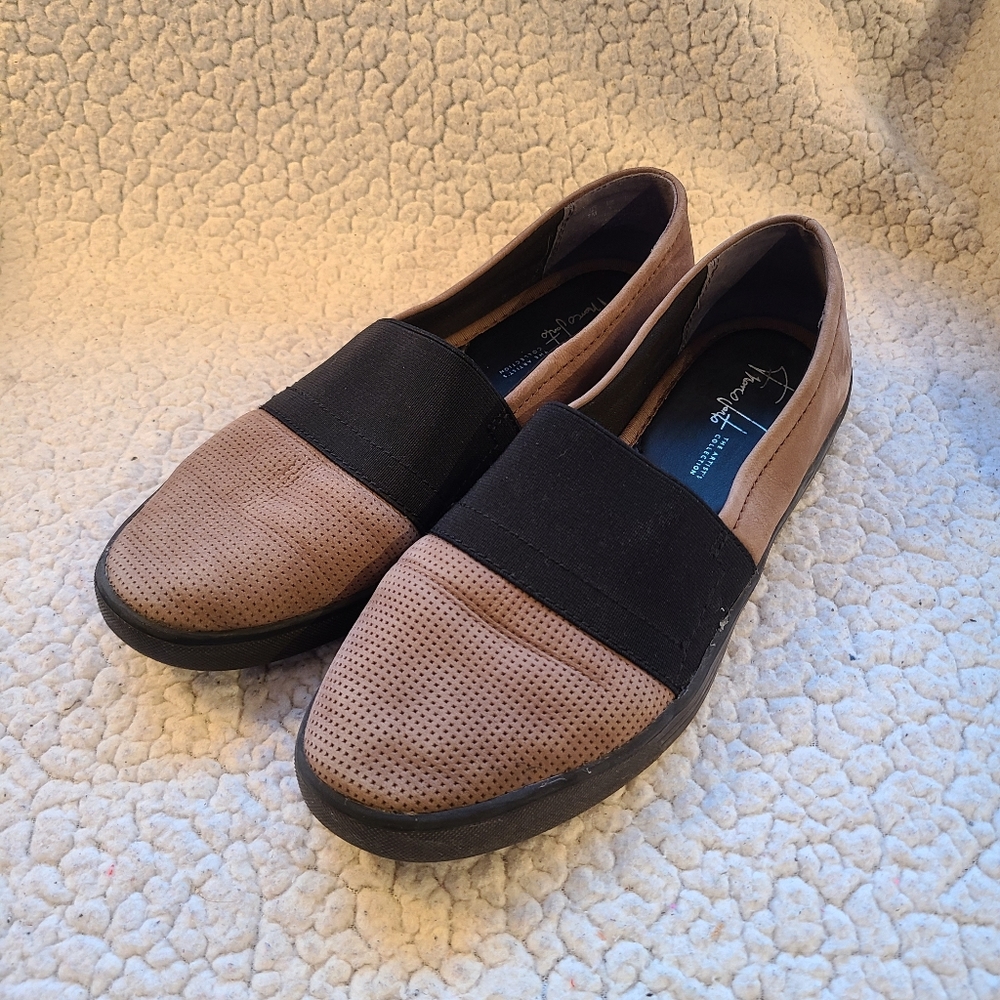 Franco Sarto - Theresa - taupe/black flats